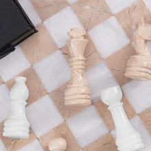 Load image into Gallery viewer, 30cm Chess Set With Storage Box - White & Verona