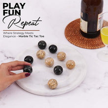 Load image into Gallery viewer, 25cm Tic Tac Toe - Black & Coral