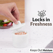 Load image into Gallery viewer, Marble Single Salt Cellar With Spoon