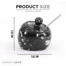 Load image into Gallery viewer, Marble Salt Candy Apple Design - Small