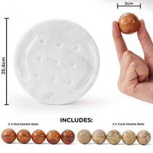 Load image into Gallery viewer, 25cm Tic Tac Toe - Red & Coral