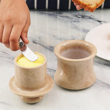 Load image into Gallery viewer, Marble Butter Keeper Bell