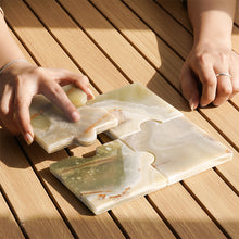 Load image into Gallery viewer, Marble Puzzle Coaster Set of 4
