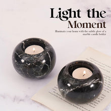 Load image into Gallery viewer, Set Of 2 Tealight Candle Holder Black