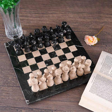 Load image into Gallery viewer, 30cm Chess Set With Storage Box - Black Zebra & Verona