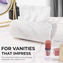 Load image into Gallery viewer, Marble Tissue Holder