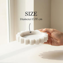 Load image into Gallery viewer, Round Jewellery Tray - Cloud Design