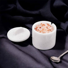 Load image into Gallery viewer, Marble Single Salt Cellar With Spoon