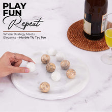 Load image into Gallery viewer, 25cm Tic Tac Toe - White & Coral