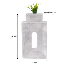 Load image into Gallery viewer, Stepped Geometric Vase