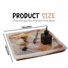 Load image into Gallery viewer, Marble Square Tray