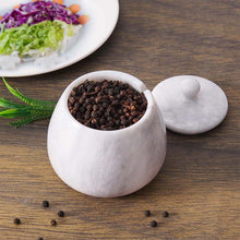 Load image into Gallery viewer, Marble Single Salt Cellar Bell Design