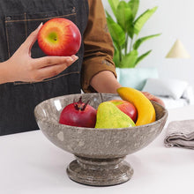 Load image into Gallery viewer, Chic 25cm Marble Fruit Bowl