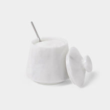 Load image into Gallery viewer, Marble Big Tumbler Salt Cellar