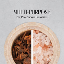 Load image into Gallery viewer, Handcrafted Marble Salt Cellar Set Of 2 With Spoons