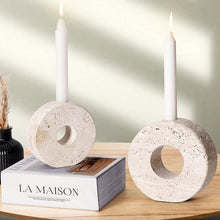 Load image into Gallery viewer, Candle Holder Dougnut Design