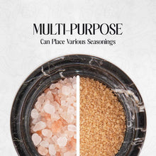 Load image into Gallery viewer, Handcrafted Marble Salt Cellar Set Of 2 With Spoons