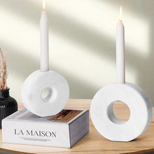 Load image into Gallery viewer, Candle Holder Dougnut Design