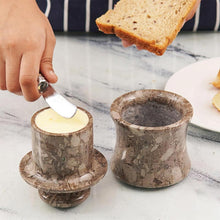 Load image into Gallery viewer, Marble Butter Keeper Bell