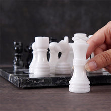 Load image into Gallery viewer, 30cm Chess Set With Storage Box - Black Zebra & White