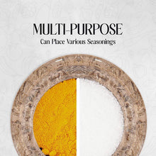 Load image into Gallery viewer, Handcrafted Marble Salt Cellar Set Of 2 With Spoons