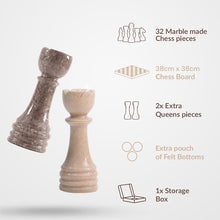 Load image into Gallery viewer, 38cm Chess Set With Storage Box - Verona & Oceanic