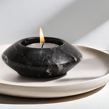 Load image into Gallery viewer, Marble Tea Light Candle Holder Set of 3
