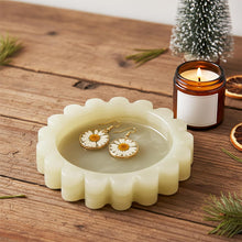 Load image into Gallery viewer, Round Jewellery Tray - Cloud Design