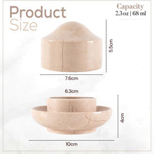 Load image into Gallery viewer, Marble Mini Butter Dish 7.6 cm