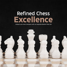 Load image into Gallery viewer, Marble 25cm Chess Set Verona & White