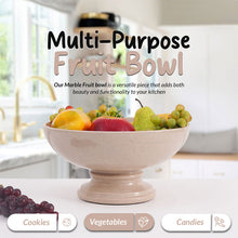 Load image into Gallery viewer, Chic 25cm Marble Fruit Bowl