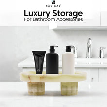 Load image into Gallery viewer, Marble Oval Tray with Stand