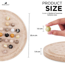 Load image into Gallery viewer, 25cm Peg Solitaire Game