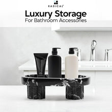 Load image into Gallery viewer, Marble Oval Tray with Stand