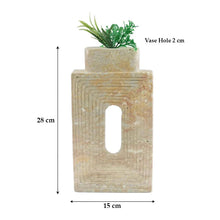 Load image into Gallery viewer, Stepped Geometric Vase