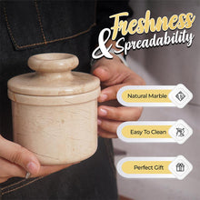 Load image into Gallery viewer, Marble Butter Crock