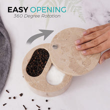 Load image into Gallery viewer, Salt Cellar with Dual Compartments