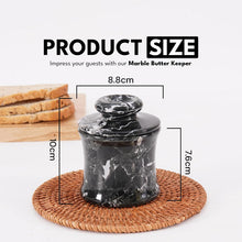 Load image into Gallery viewer, Marble Butter Keeper Bell