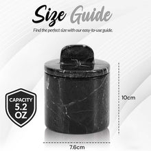 Load image into Gallery viewer, Marble Single Salt Cellar With Spoon