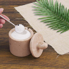 Load image into Gallery viewer, Marble Single Salt Cellar With Spoon