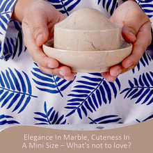 Load image into Gallery viewer, Marble Mini Butter Dish 7.6 cm