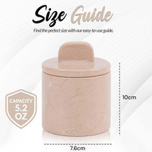 Load image into Gallery viewer, Marble Single Salt Cellar With Spoon