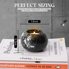 Load image into Gallery viewer, Set Of 2 Tealight Candle Holder Black