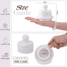 Load image into Gallery viewer, Marble Mini Butter Dish