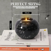 Load image into Gallery viewer, Set Of 2 Tealight Candle Holder Black
