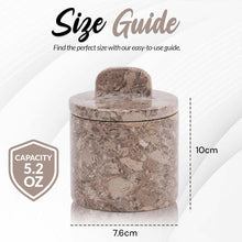 Load image into Gallery viewer, Marble Single Salt Cellar With Spoon