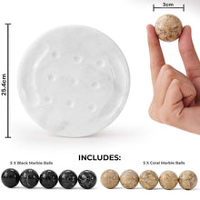 Load image into Gallery viewer, 25cm Tic Tac Toe - Black & Coral