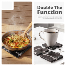 Load image into Gallery viewer, Marble Puzzle Coaster Set of 4