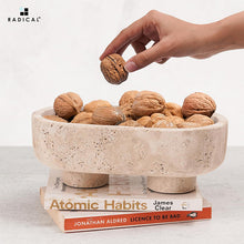 Load image into Gallery viewer, Marble Oval Bowl With Stand