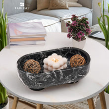 Load image into Gallery viewer, Marble Oval Bowl With Stand